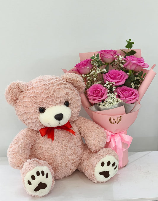 FYF-VC-0226-042A-Valentine Bouquet