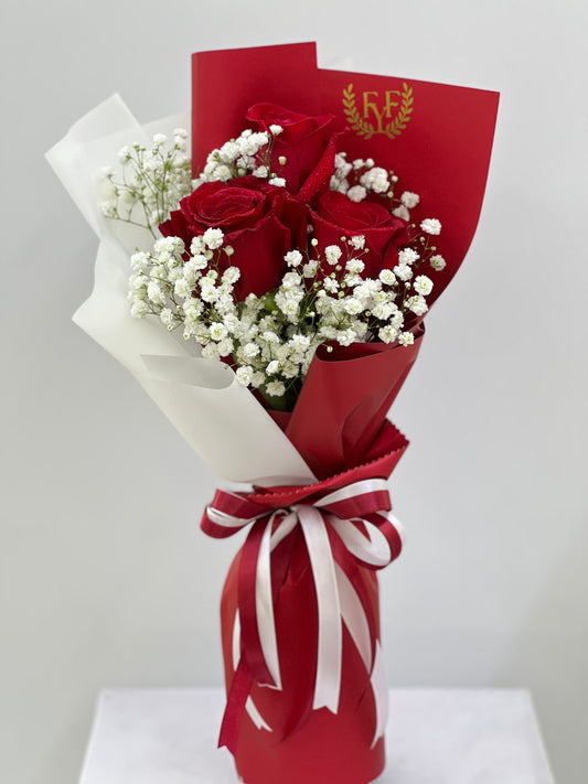 FYF-QND-1215F RED ROSE