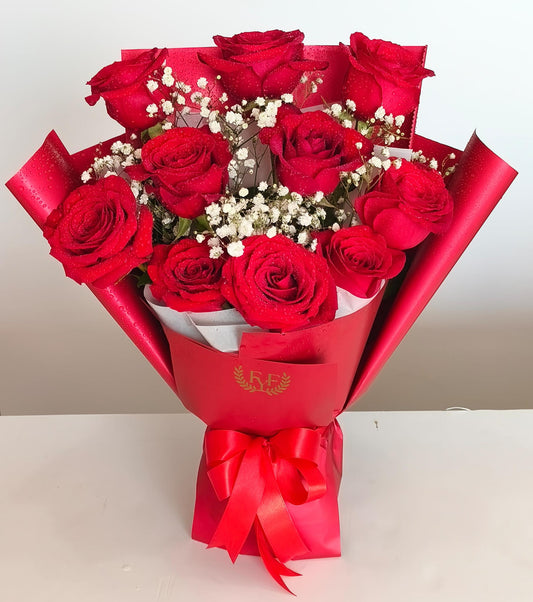 FYF-VC-271-A RED ROSE